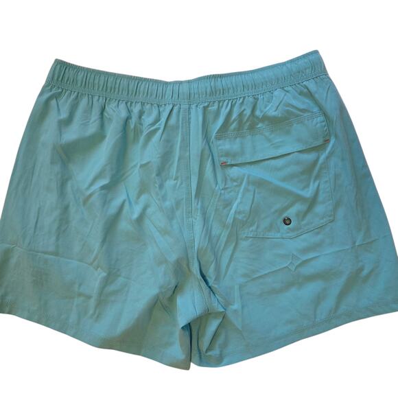 SAXX Oh Buoy 2N1 Stretch Swim Trunks with liner, 5" Inseam Size XL Green - Picture 3 of 12